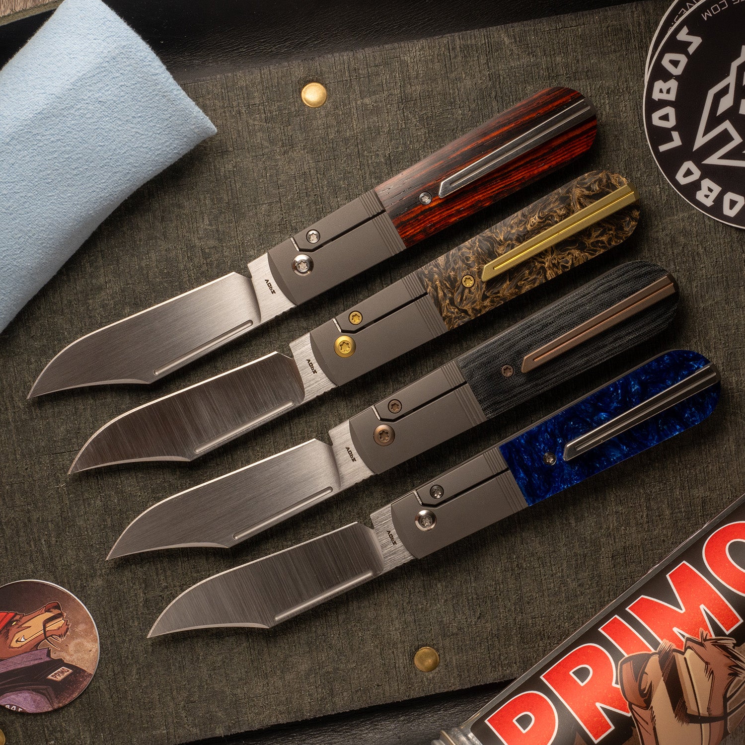 Primo Jack - Bolster Lock | Jack Wolf Knives Australia – Adventure