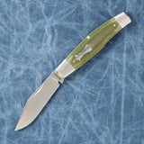 Gateway Stockman | Green Canvas Micarta