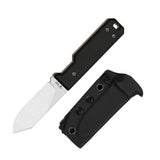 Abrams | Black & Orange G10 + Satin 14C28N