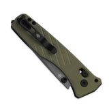 Aegis T | Green G10 + Stonewash AEB-L
