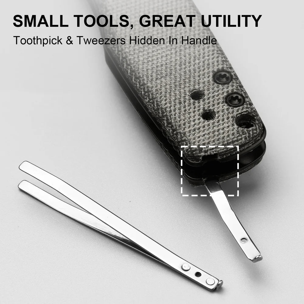 Aegis | Black Micarta + Satin AEB-L