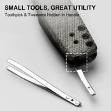 Aegis | Black Micarta + Satin AEB-L