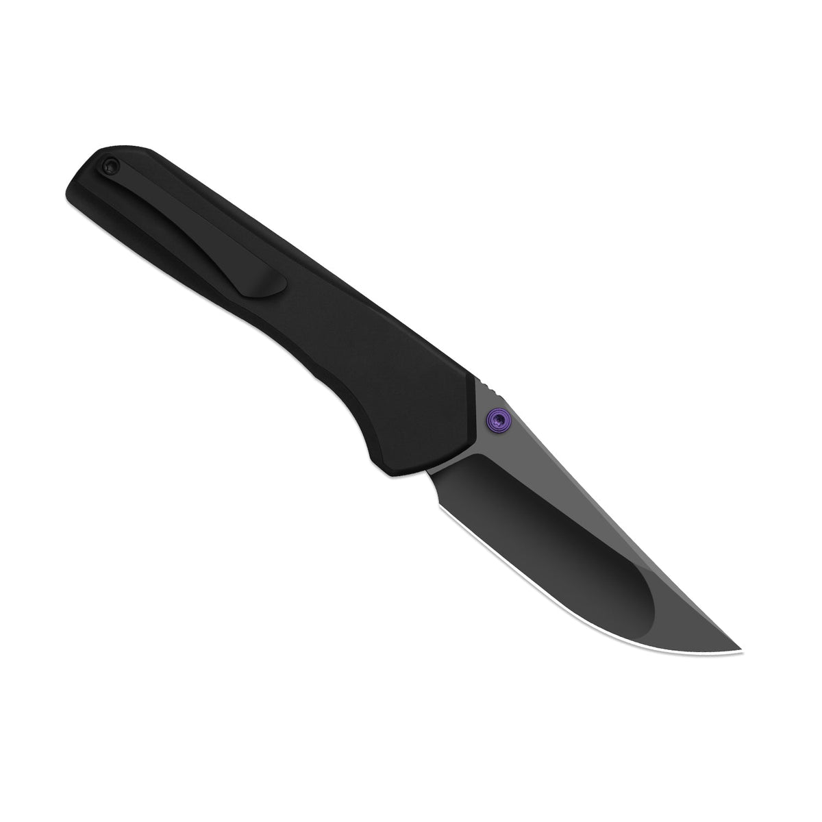 Astur ZeroS™ | Black Aluminium + Matte DLC Ultra Magnacut