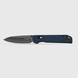 Begleiter 2.9 | Milled  Blue Aluminium + DLC Ultra S35VN