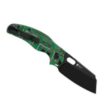 C01C 2.9 BS PCB | Green Resin + Black PVD S35VN