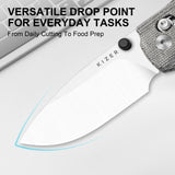 C01C 2.9 CD | Norplex UltreX™ Micarta + Drop Point Elmax