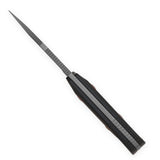Beaver 2 | Black G10 + Clip Point D2
