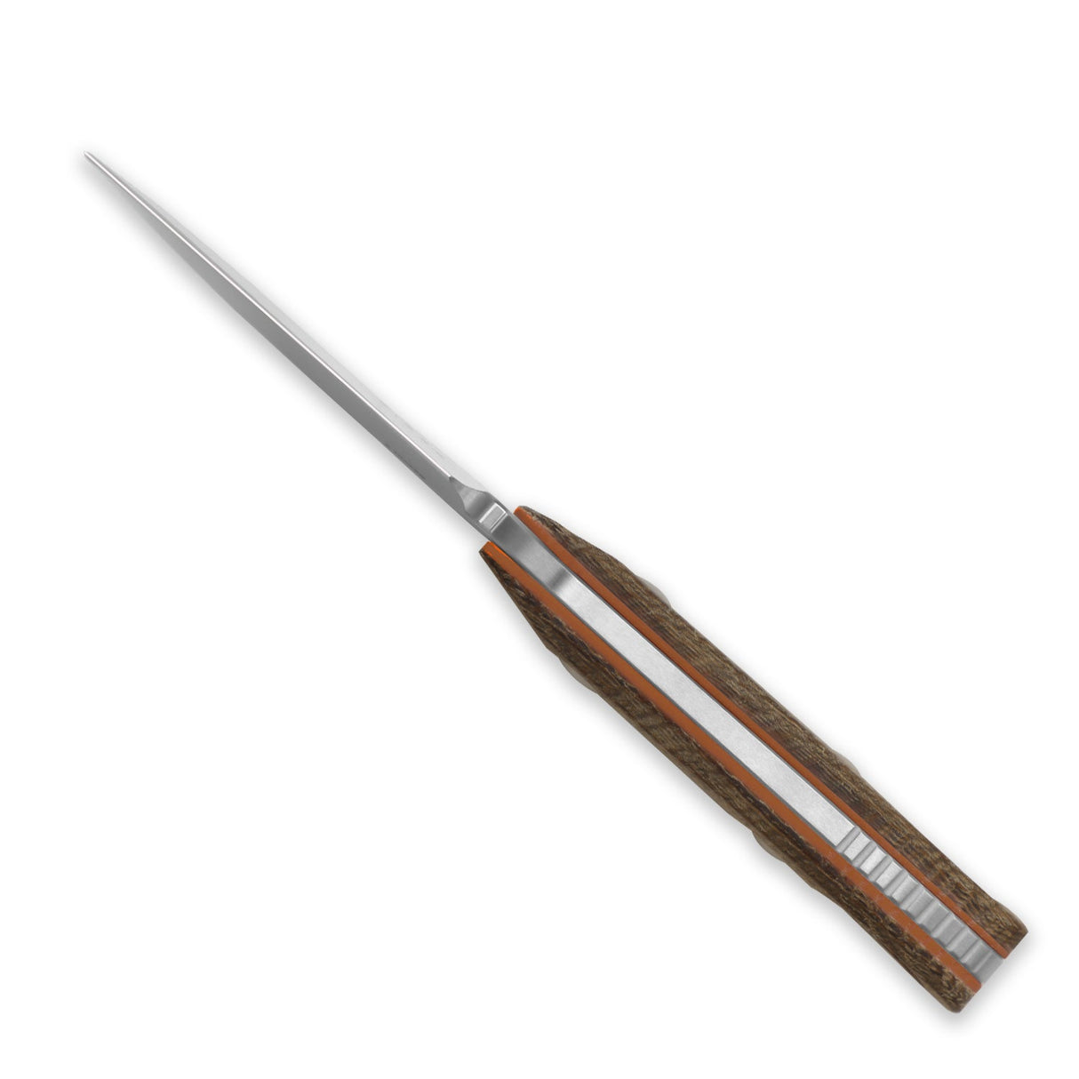 Beaver 2 | Brown Micarta + Clip Point AEB-L