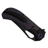 Cyclone | FatCarbon Purple Haze + Matte DLC Ultra S35VN
