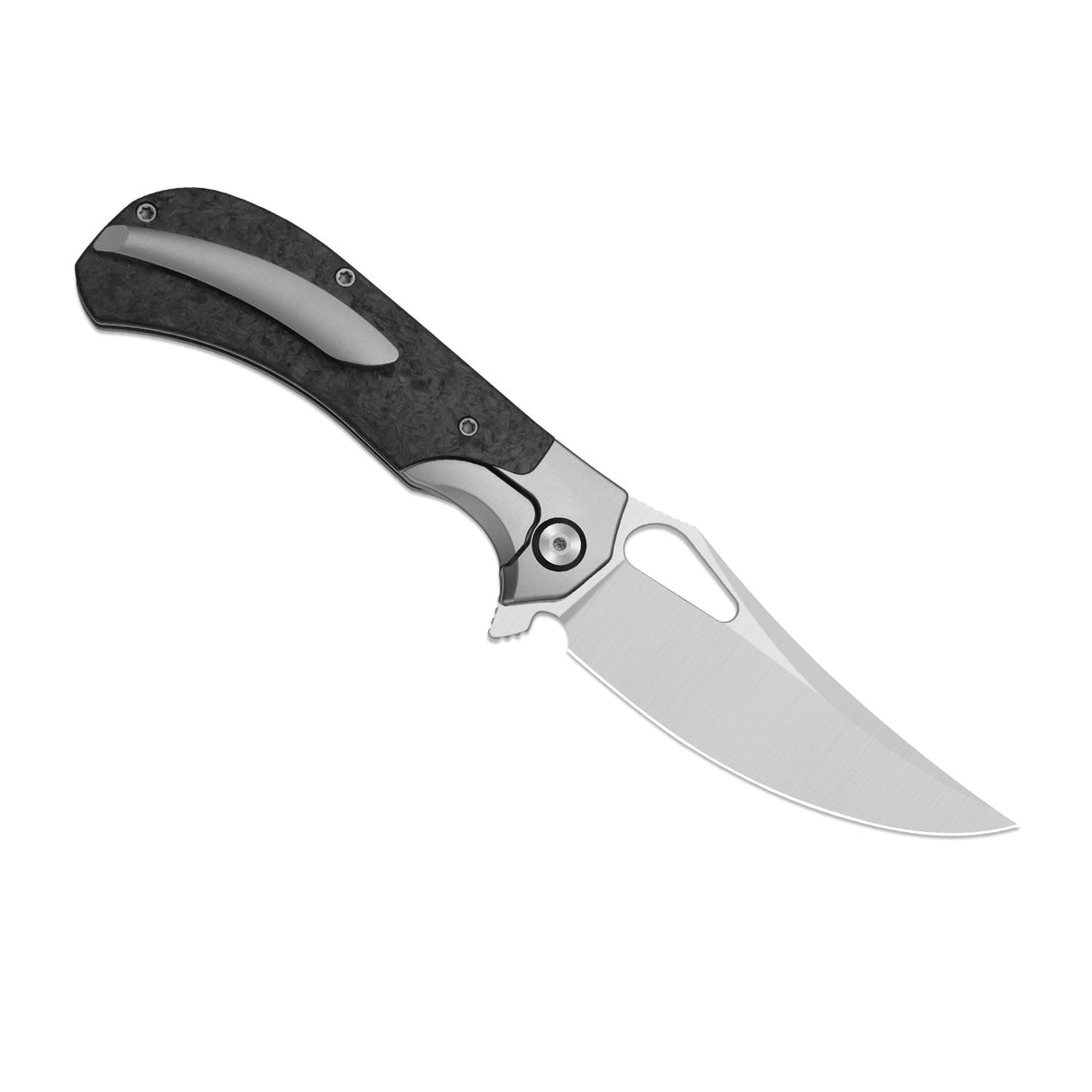 Cyclone | Ti & Carbon Fibre + Satin S35VN