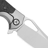 Cyclone | Ti & Carbon Fibre + Satin S35VN