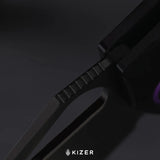 Cyclone | FatCarbon Purple Haze + Matte DLC Ultra S35VN
