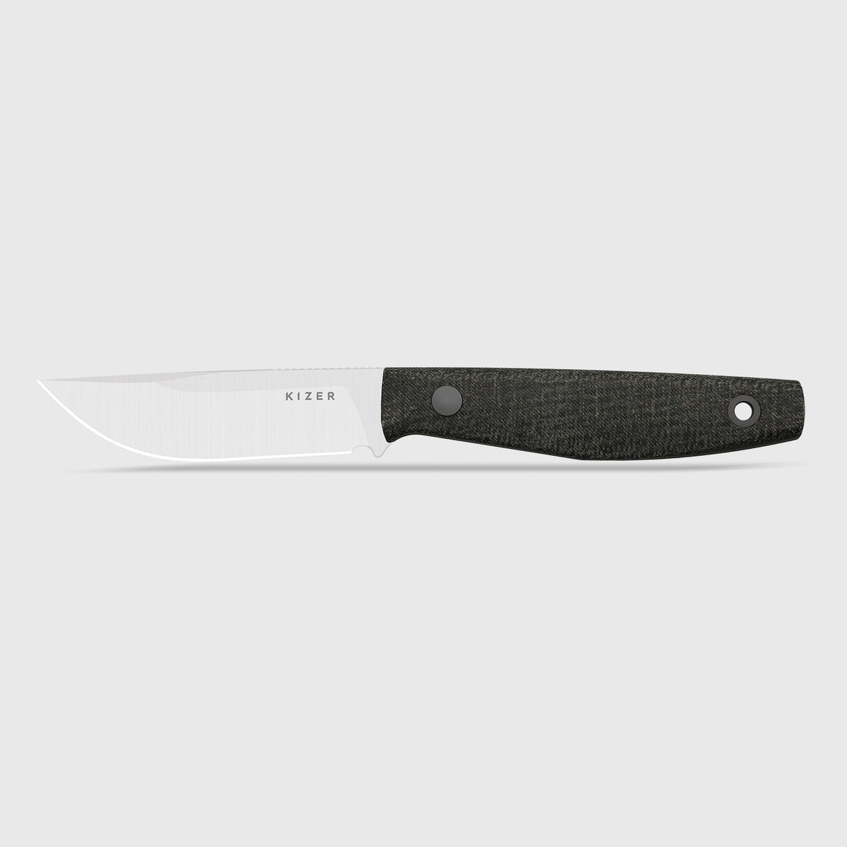 Dingo | Black Burlap Micarta + Satin AEB-L