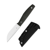 Dingo | Black Burlap Micarta + Satin AEB-L