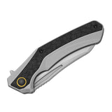 Draca | Black Carbon Fiber GID & Aluminium + Stonewash S45VN