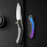 Draca | Crystal Ti & Aluminium + Black PVD S45VN