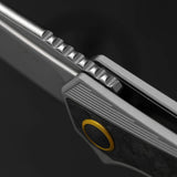 Draca | Black Carbon Fiber GID & Aluminium + Stonewash S45VN