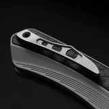Draca | Black Carbon Fiber GID & Aluminium + Stonewash S45VN