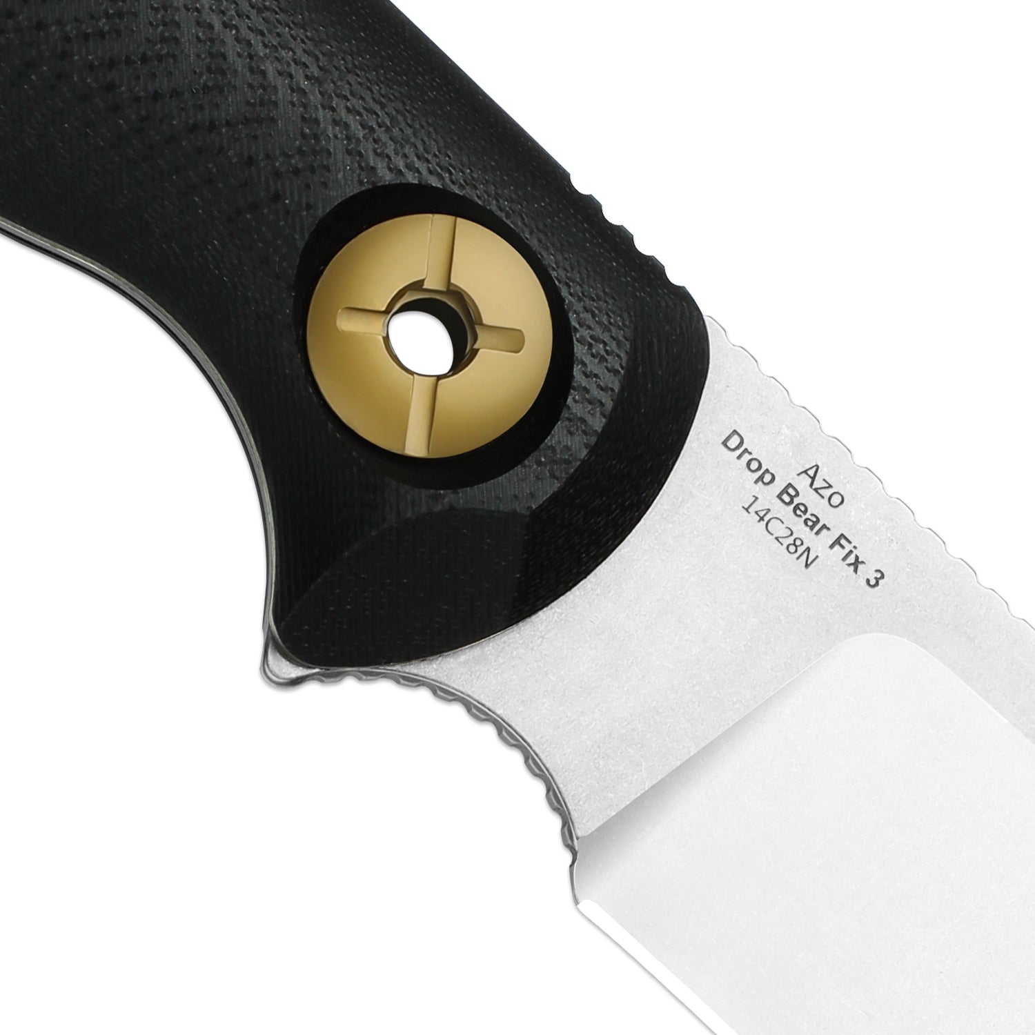 Drop Bear Fix 3 | Black G10 + Drop Point 14C28N