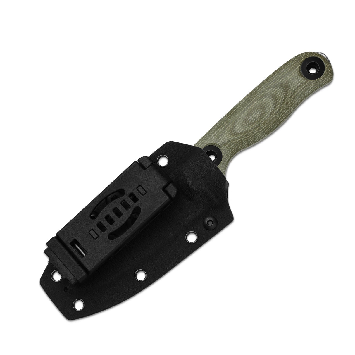 Drop Bear Fix 3 | Green Micarta + Drop Point 14C28N