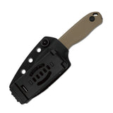 Drop Bear Fixed Blade | Tan G10 + Clip Point AEB-L