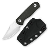 Drop Bear Fixed Blade | Black Richlite + Clip Point S45VN
