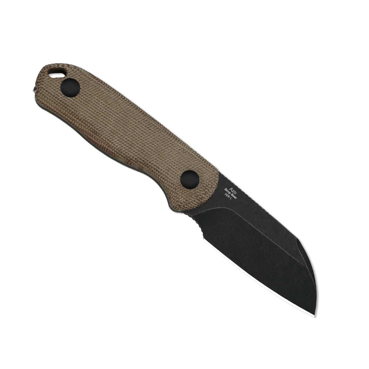 Drop Bear Fixed Blade | Norplex UltreX™ Micarta + Sheepsfoot AEB-L
