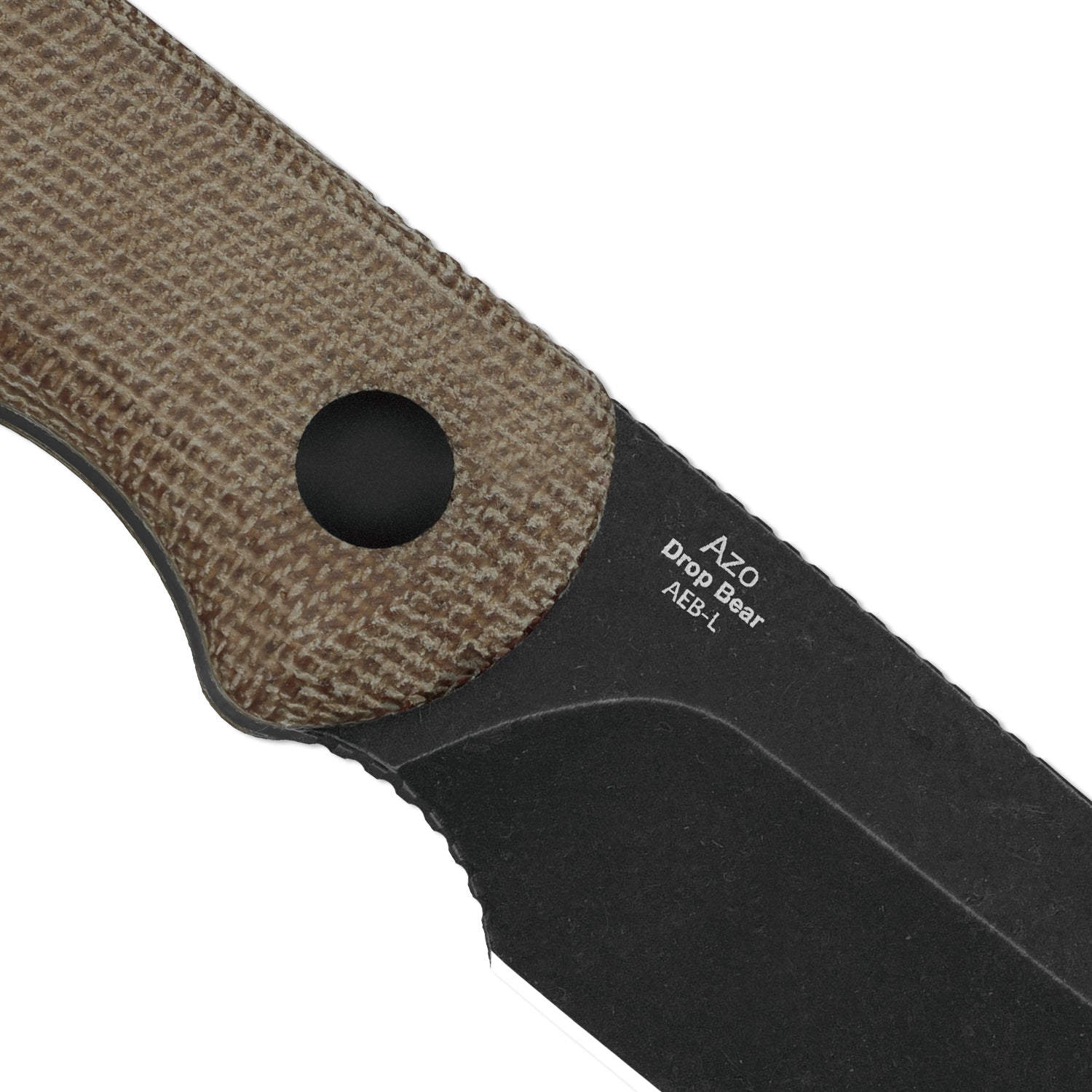 Drop Bear Fixed Blade | Norplex UltreX™ Micarta + Sheepsfoot AEB-L
