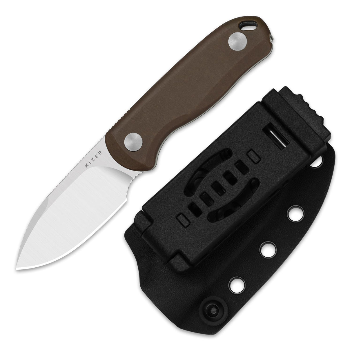Drop Bear Fixed Blade | Norplex UltreX™ Micarta + Drop Point 14C28N