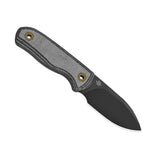 Drop Bear Fixed Blade | Black Micarta + Drop Point S45VN