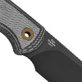 Drop Bear Fixed Blade | Black Micarta + Drop Point S45VN