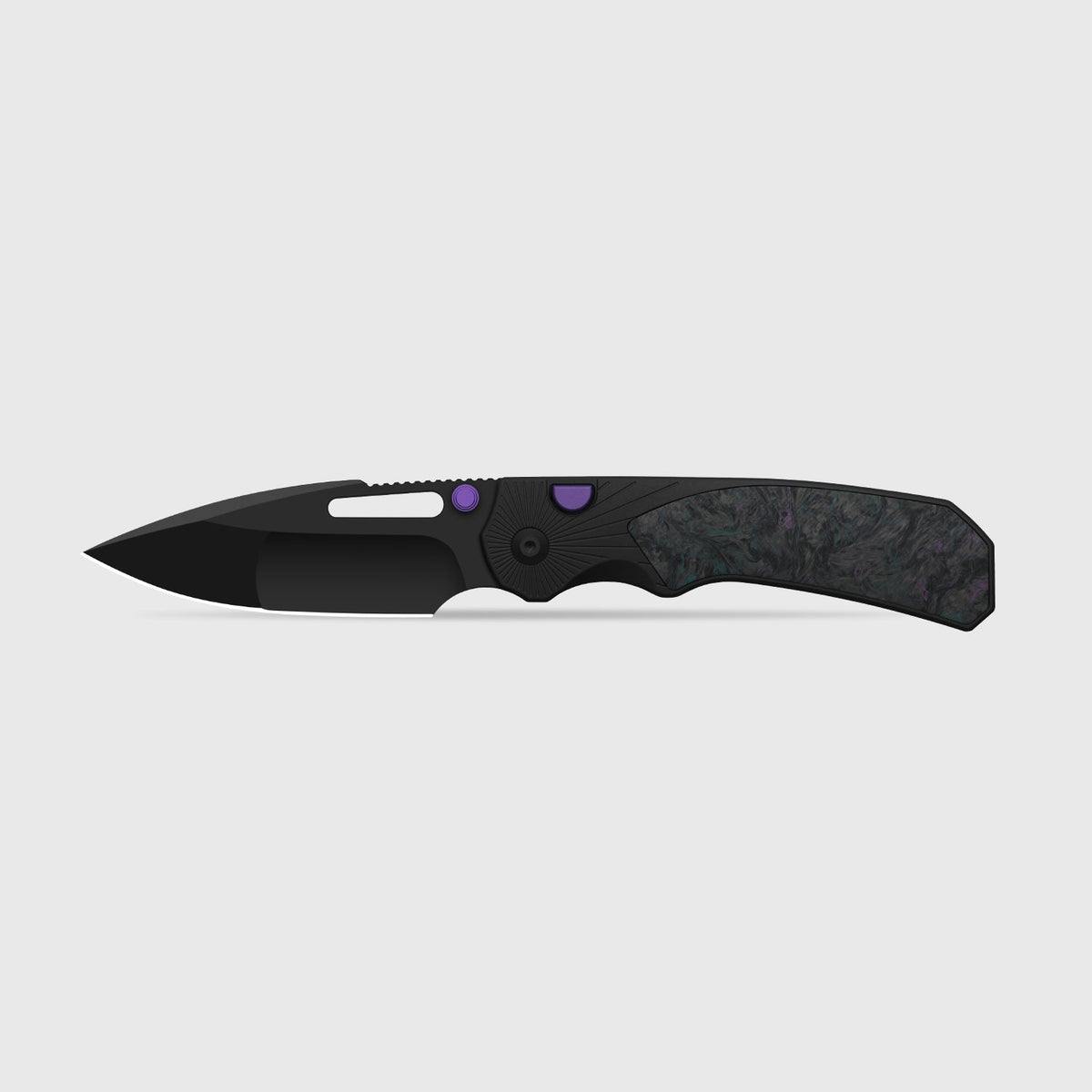 Durandal | Alu & FatCarbon Dark Matter Black + Black PVD S35VN