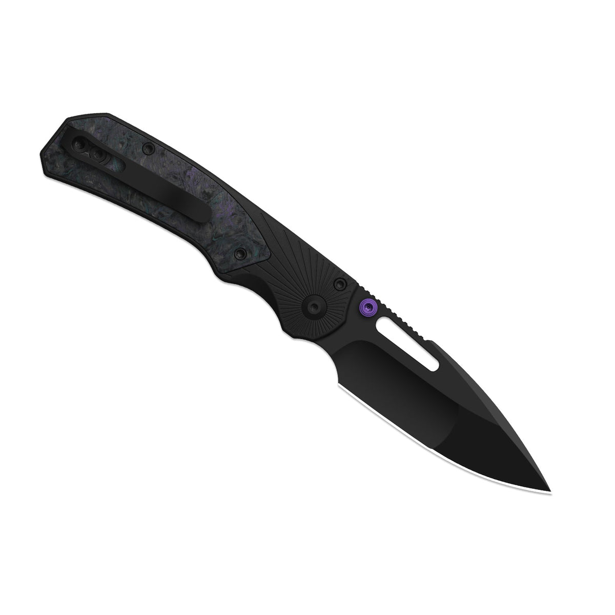 Durandal | Alu & FatCarbon Dark Matter Black + Black PVD S35VN