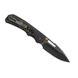 Durandal | Alu & FatCarbon Camo Gold + Gunmetal Gray PVD S35VN