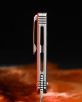 Feist 2 | Titanium + Clip Point M390 - X-Series Limited Release