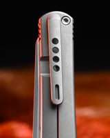 Feist 2 | Titanium + Clip Point M390 - X-Series Limited Release