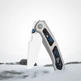 Feweed XL | FatCarbon Nebula & Titanium + Satin S90V