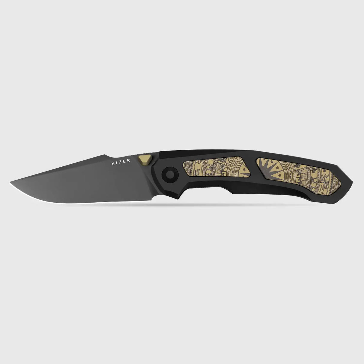 Feweed XL | Black Titanium & Laser art + Matte DLC Ultra S90V