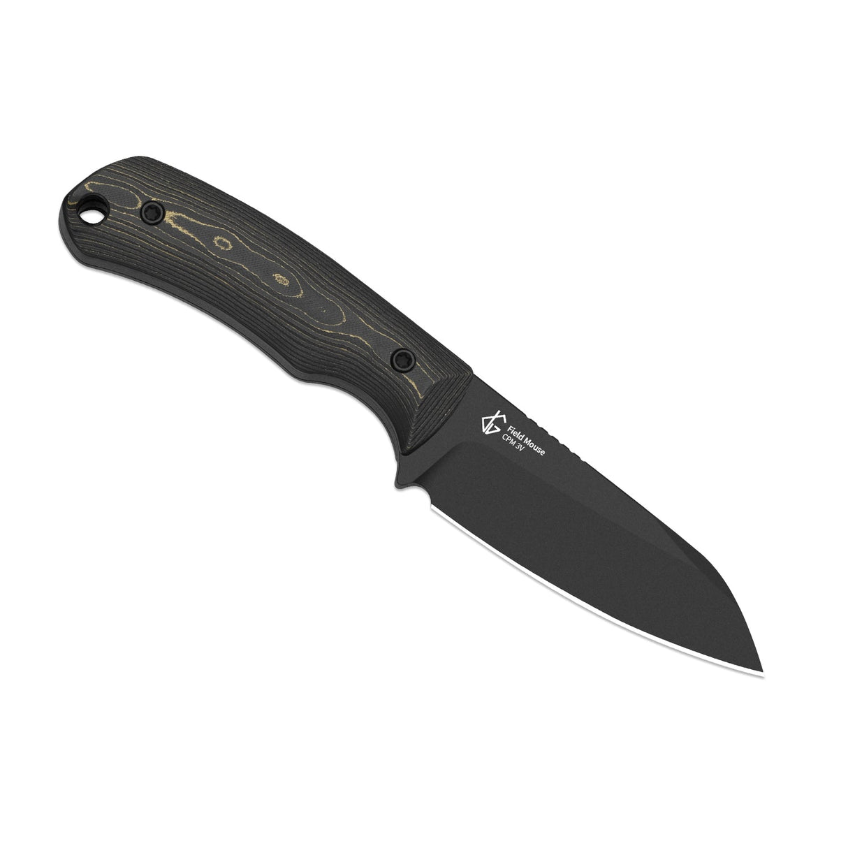 Field Mouse | FatCarbon Camo Gold + Black Coated CPM 3V