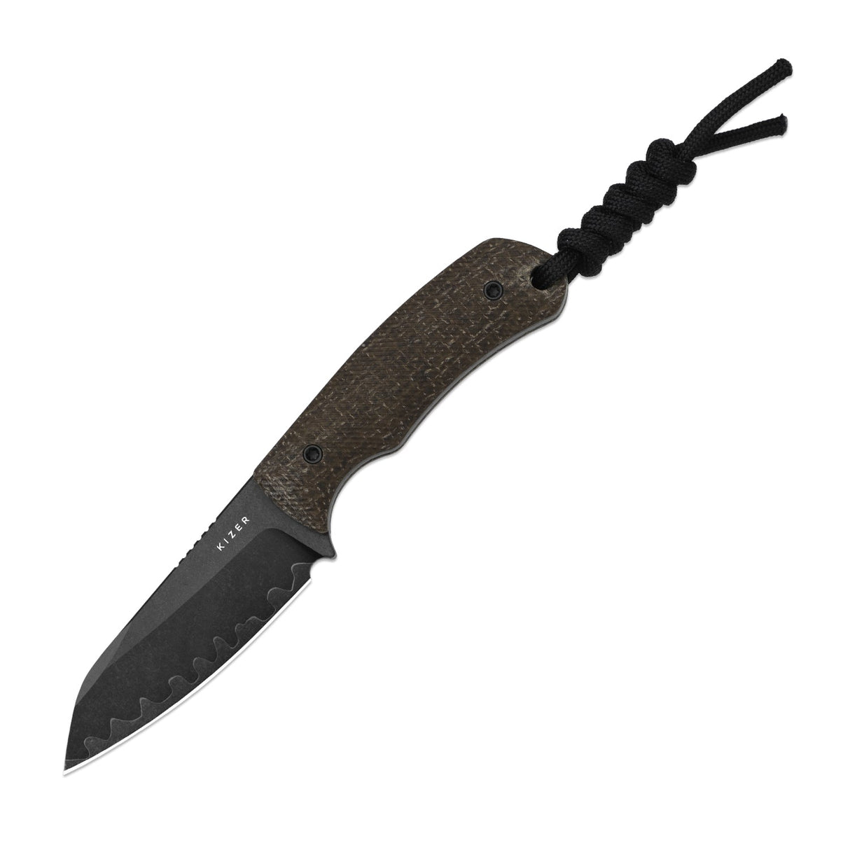 Field Mouse | GID Canvas Micarta + 3-layer Composite Steel