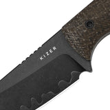 Field Mouse | GID Canvas Micarta + 3-layer Composite Steel
