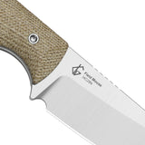 Field Mouse | Brown Norplex UltreX™ Micarta + Satin 14C28N