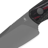 Finch | Micarta & Reconstituted Wood + Grey PVD Stonewash AEB-L