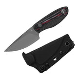 Finch | Micarta & Reconstituted Wood + Grey PVD Stonewash AEB-L
