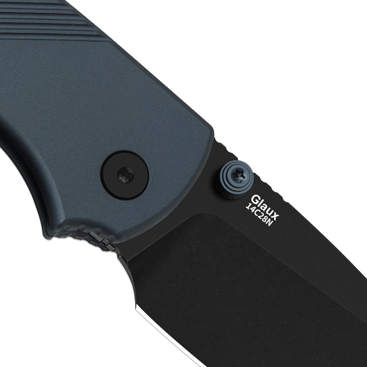 Glaux | Blue Milled Aluminium + Blackwash 14C28N