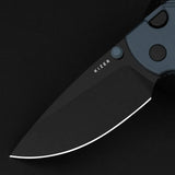 Glaux | Blue Milled Aluminium + Blackwash 14C28N