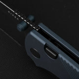 Glaux | Blue Milled Aluminium + Blackwash 14C28N
