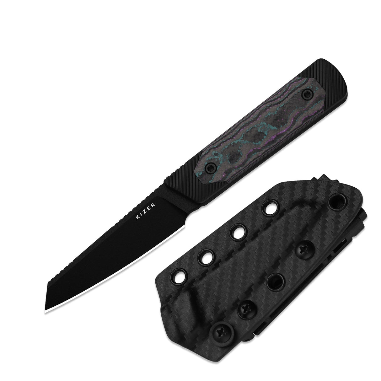 Hallow | Camo Carbon Jazzy & Aluminium + Black PVD 10V