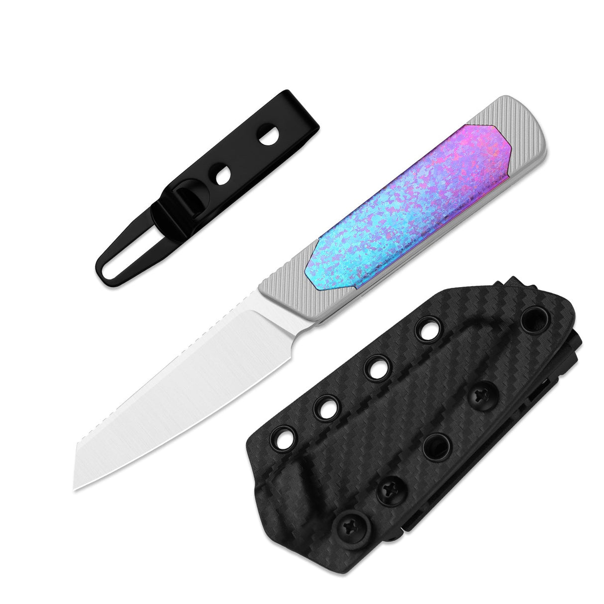 Hallow | Crystallized Titanium & Aluminium + Satin S45VN