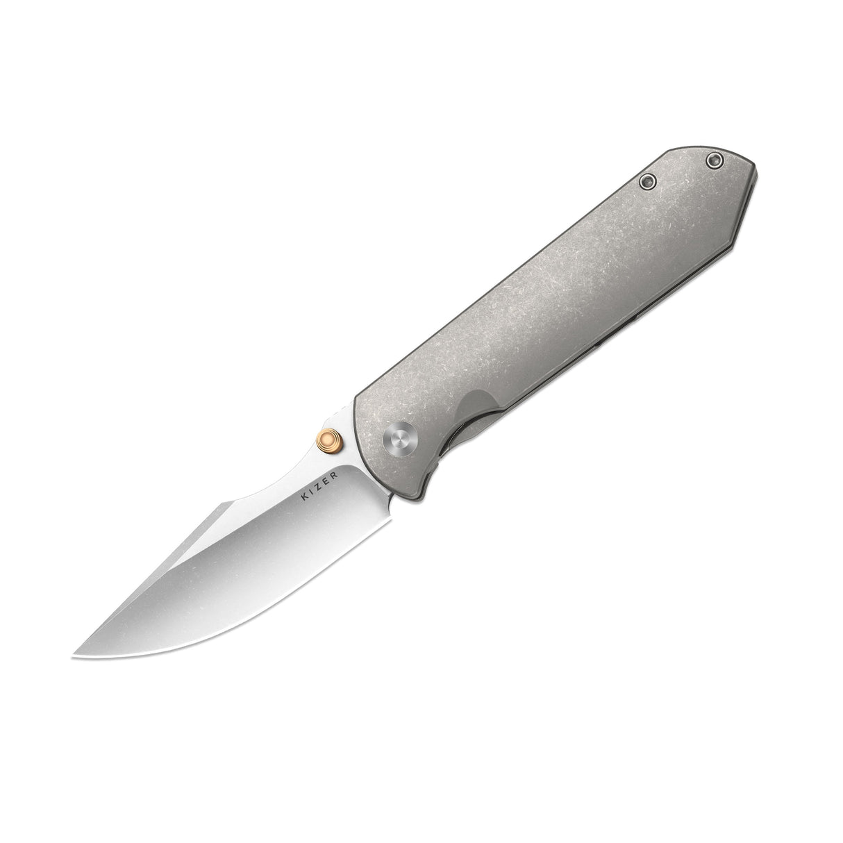 Harpoon Fold | Grey Ti + Stonewash Elmax